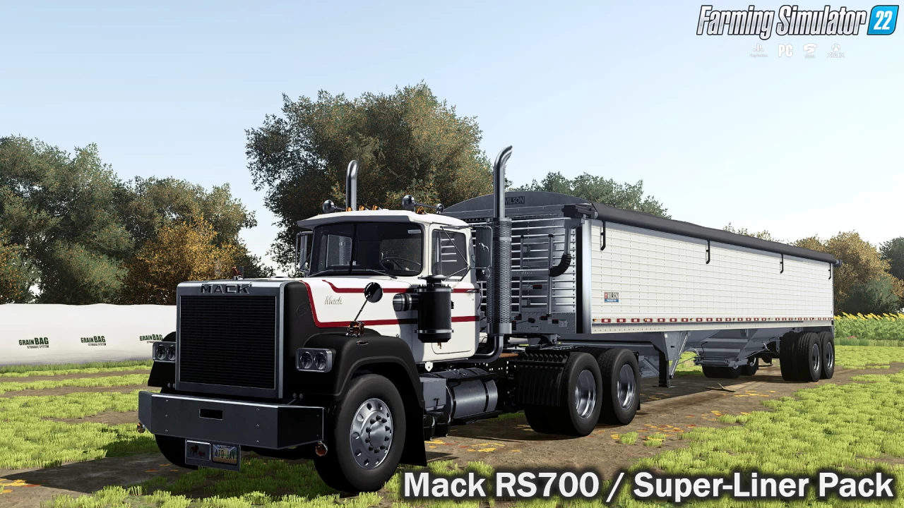 Mack RS700 / Super-Liner Pack v2.0 for FS22