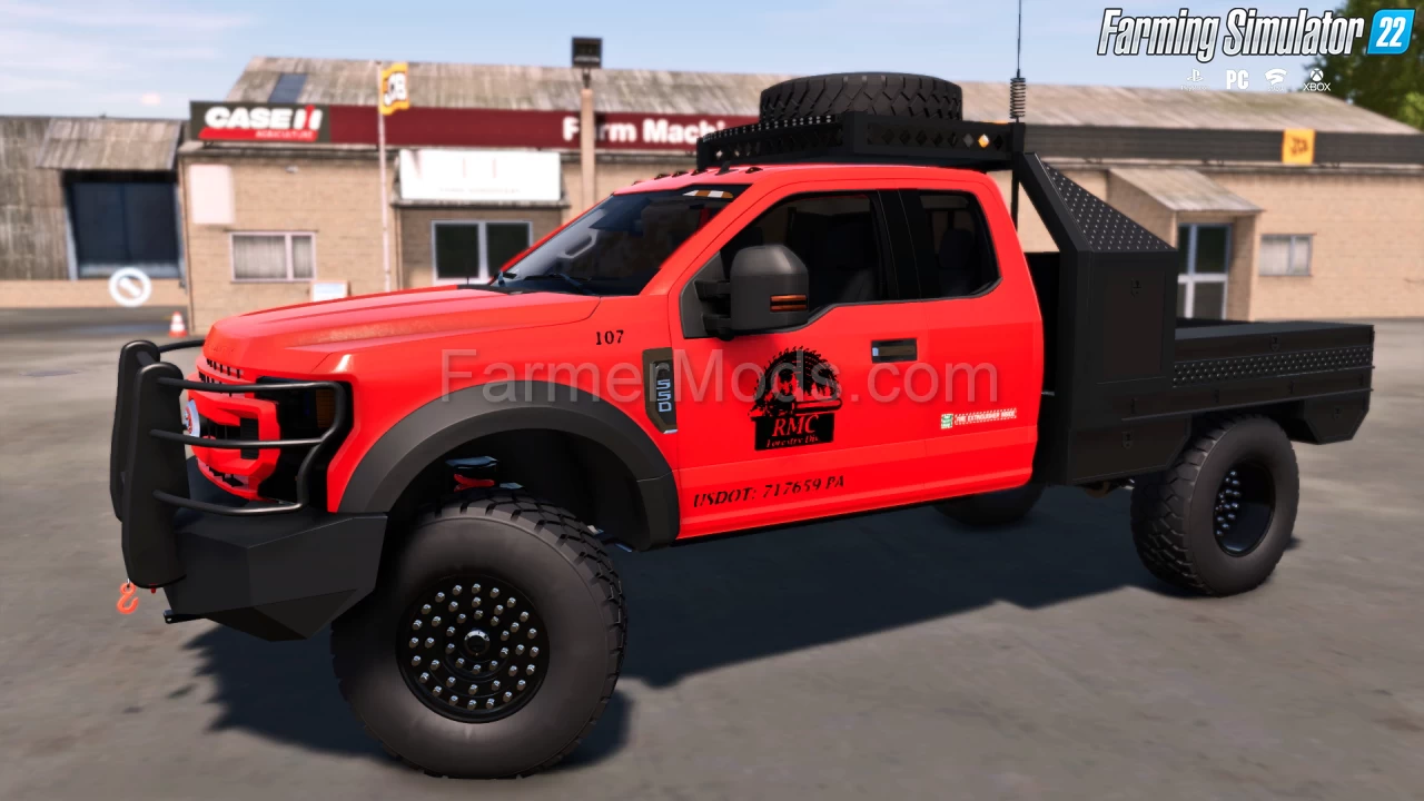 Ford Superduty Logger v1.0 for FS22 | Roughneck Modding Crew