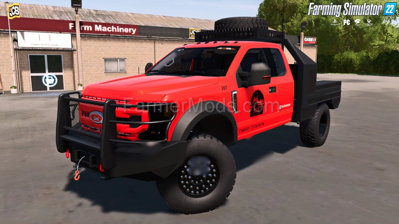 Ford Superduty Logger v1.0 for FS22 | Roughneck Modding Crew