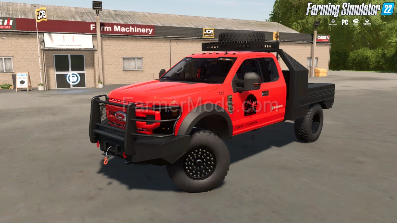 Ford Superduty Logger v1.0 for FS22 | Roughneck Modding Crew