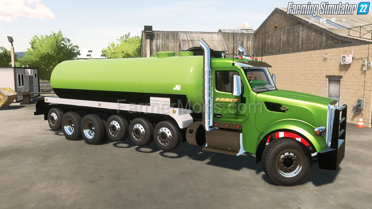 Peterbilt Vac Tanker Truck v1.0 for FS22
