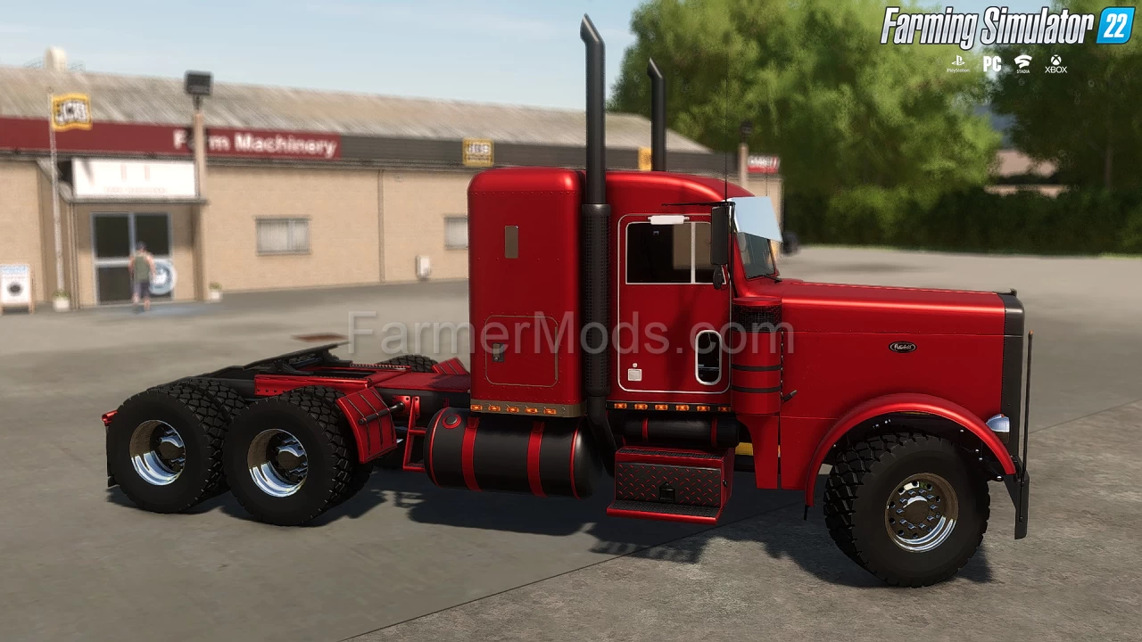 Peterbilt 379 DayCab Truck v1.0 for FS22