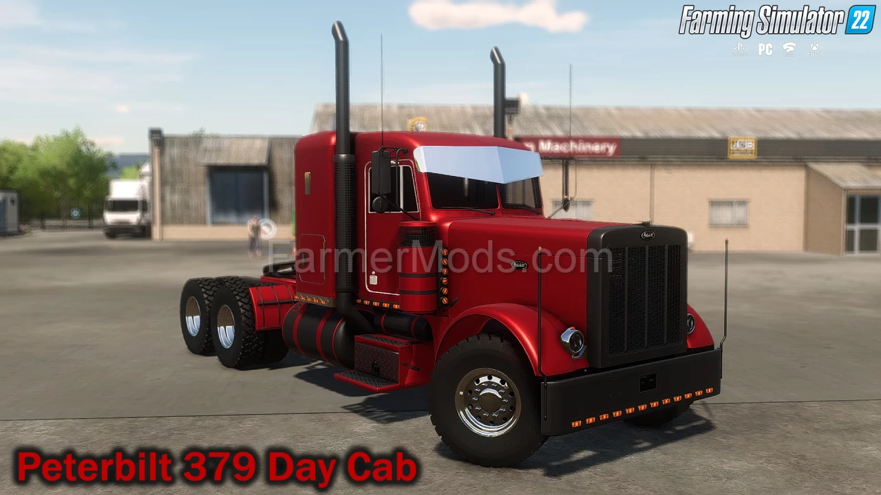 Peterbilt 379 DayCab Truck v1.0 for FS22