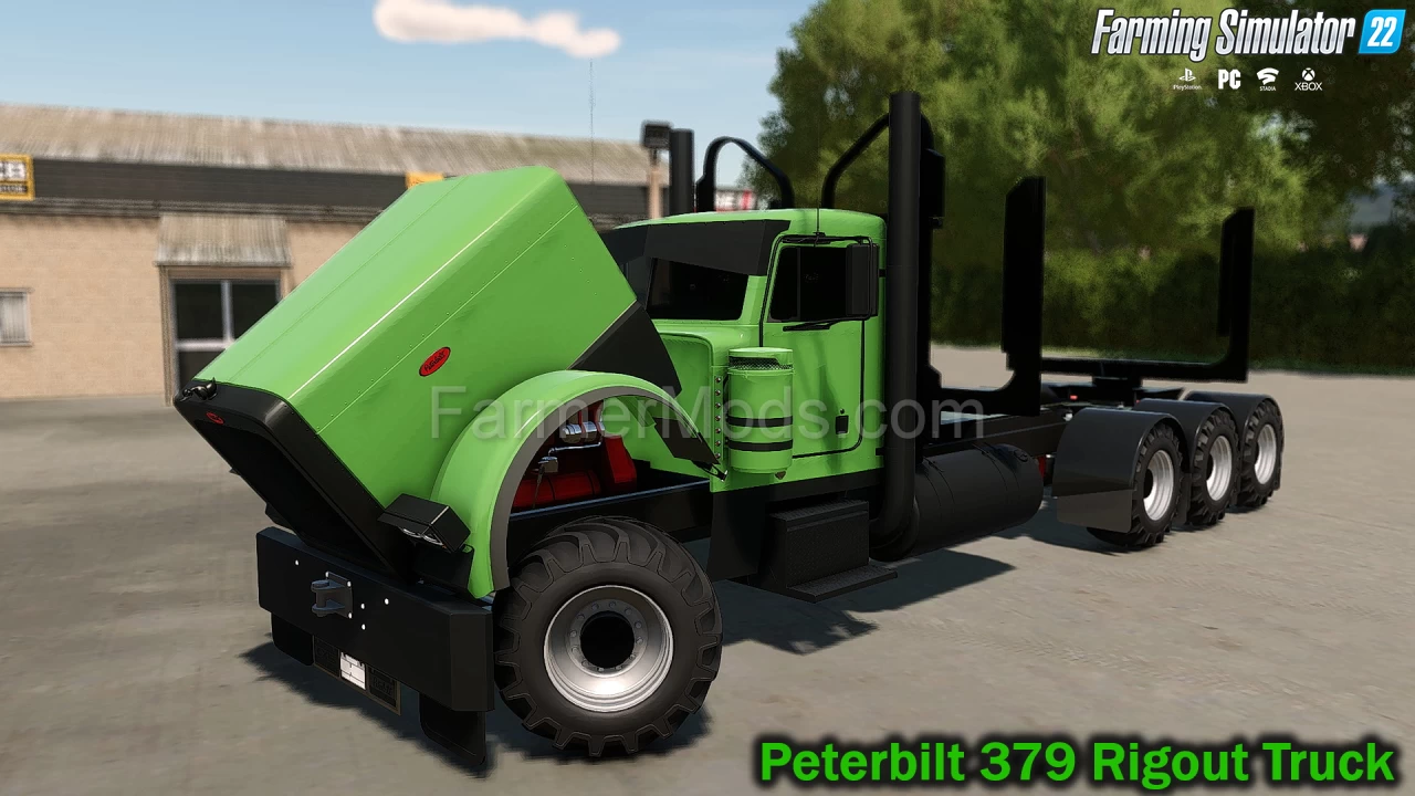 Peterbilt 379 Rigout Truck v1.0 for FS22