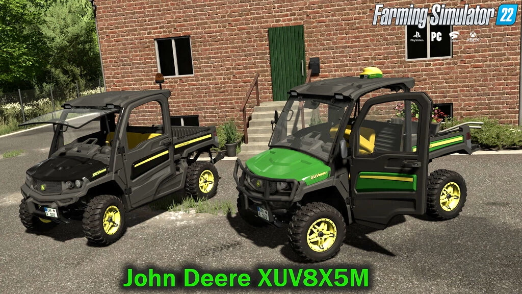 John Deere XUV8X5M v1.0 for FS22
