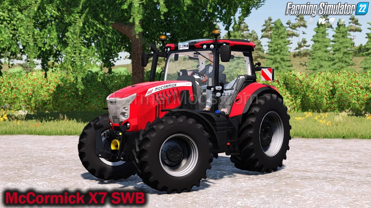 McCormick X7 SWB Tractor v1.1 for FS22