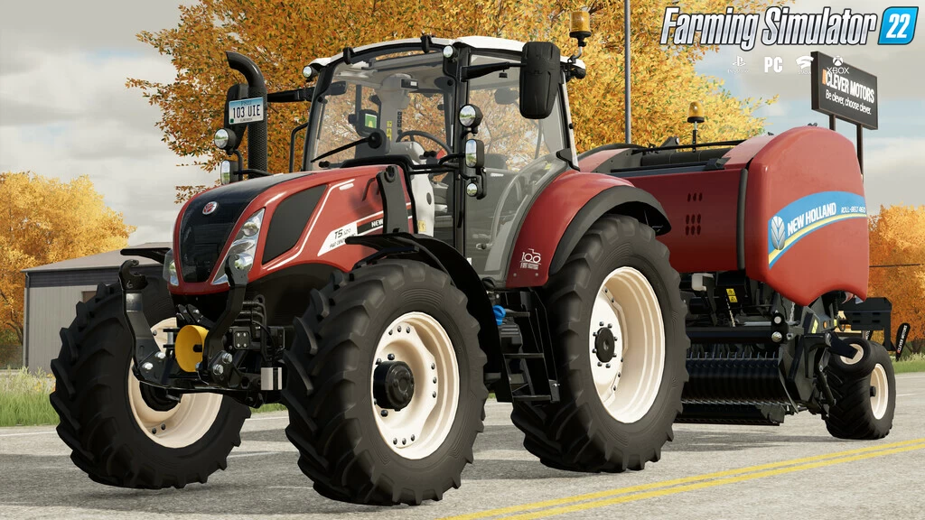 New Holland T5 Tier4 Tractor v1.2 for FS22