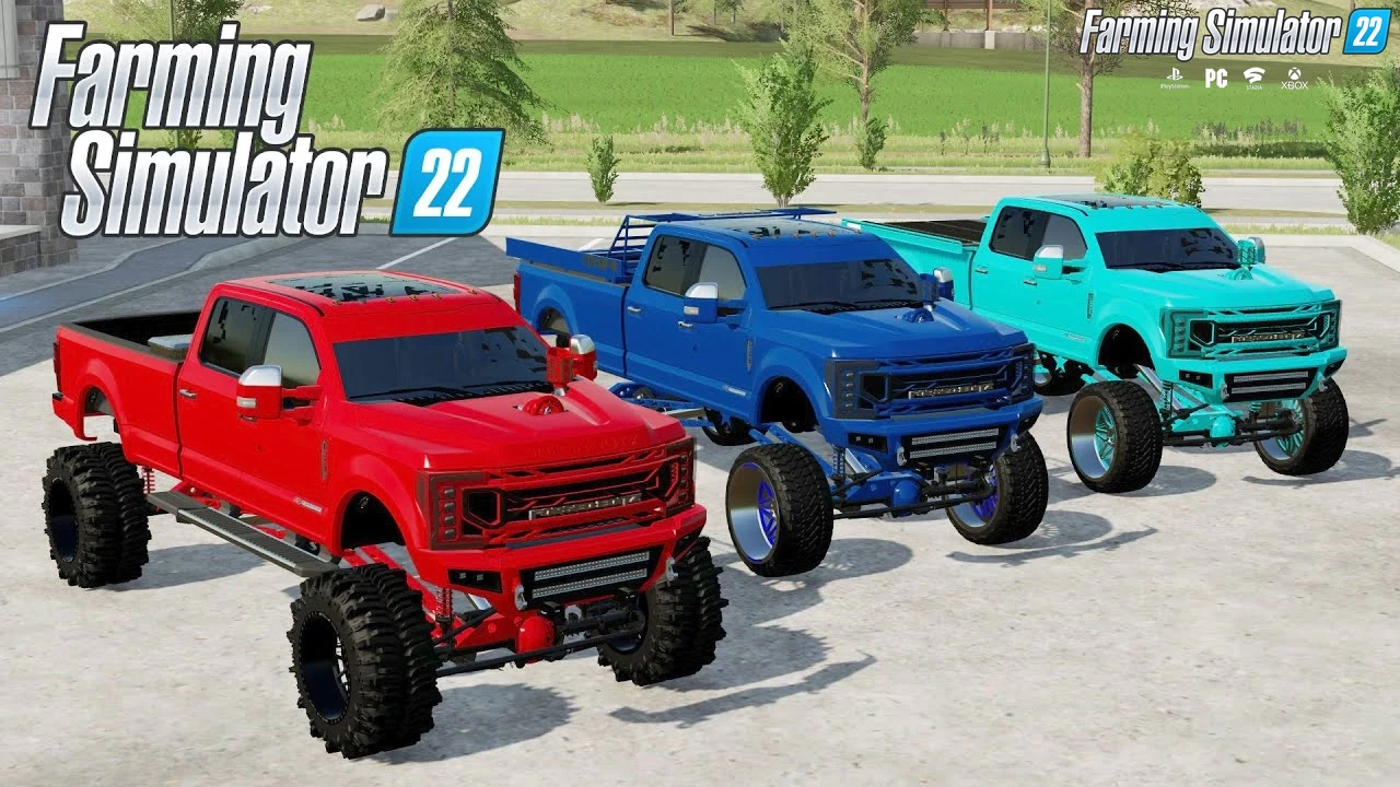 Ford F350 Sema Trucks - Farming Simulator 22