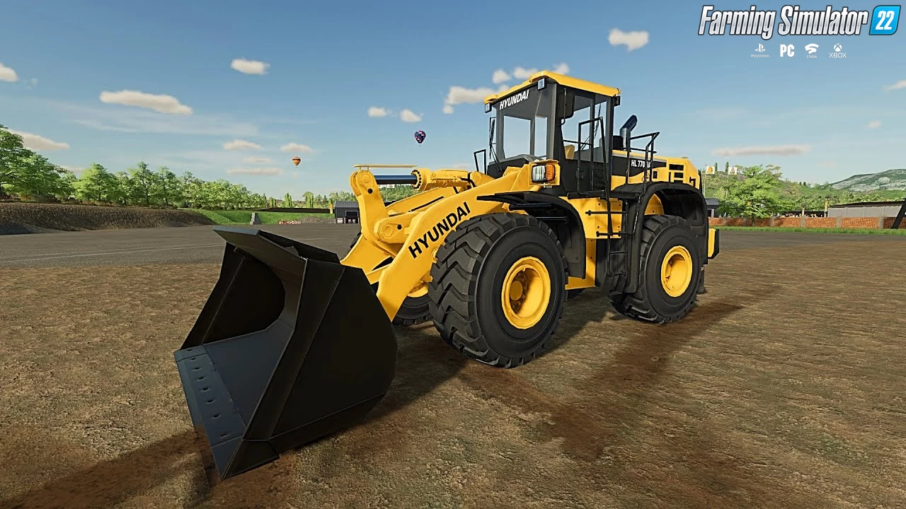 Hyundai HL770 9J Wheel Loader - Farming Simulator