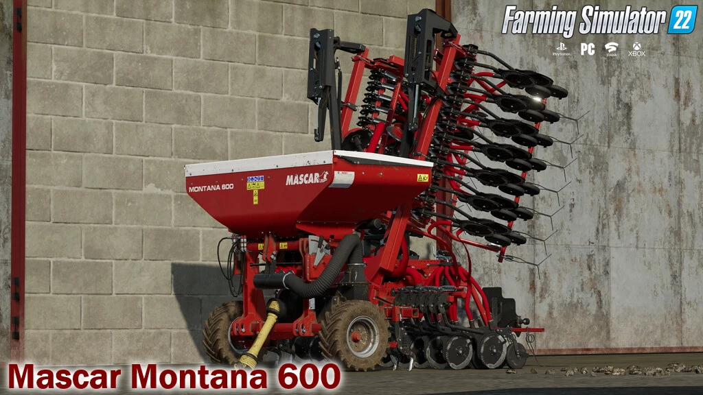 Mascar Montana 600 v1.1 By SMI Modding Team for FS22