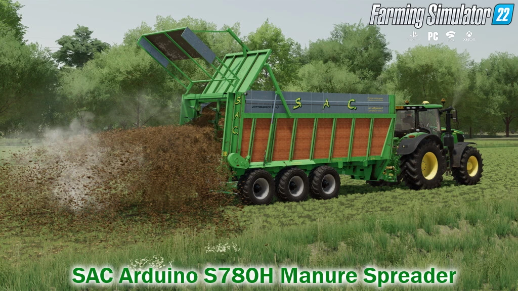 SAC Arduino S780H Manure Spreader v1.0 for FS22