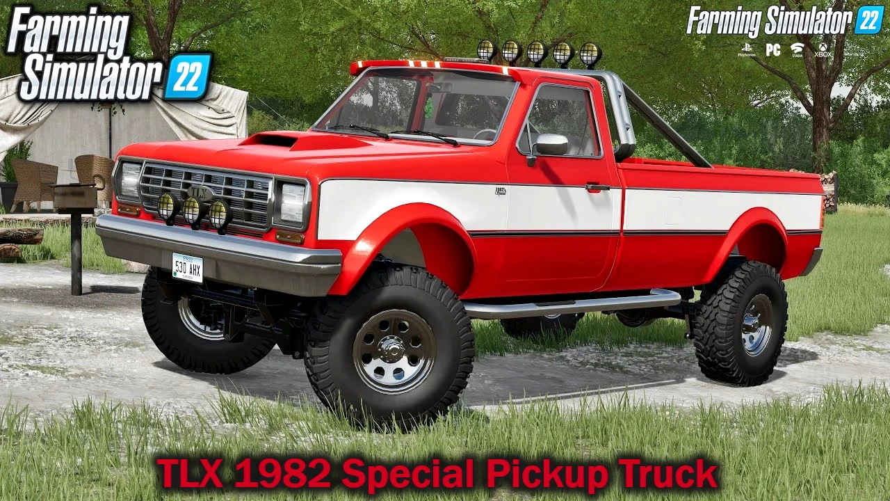 TLX 1982 Special Pickup Truck v2.1 for FS22