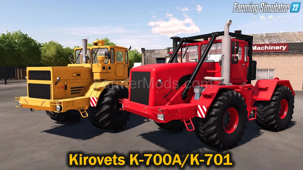 Kirovets K-700A / K-701 Tractor v1.6.2 for FS22