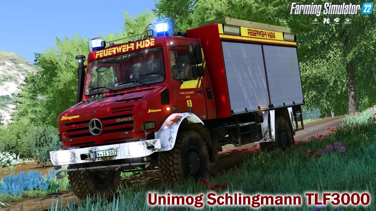 Unimog Schlingmann TLF3000 v1.0.1.3 for FS22