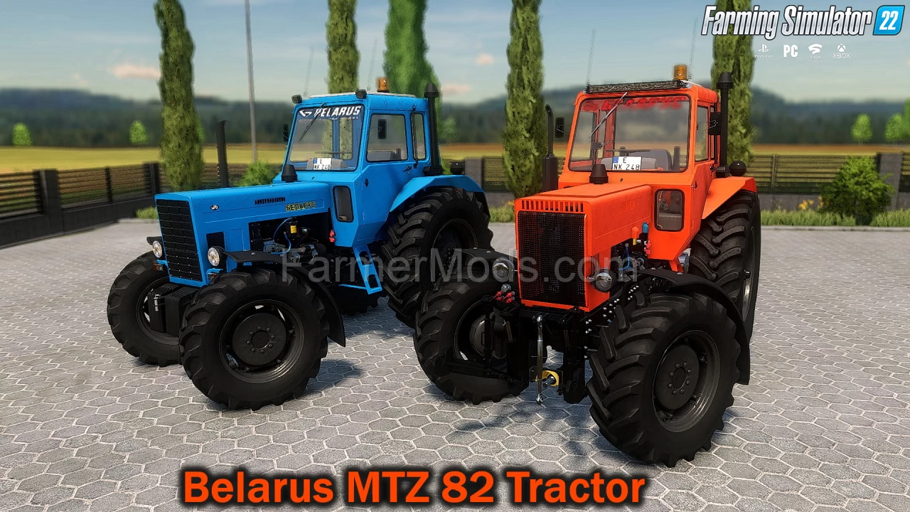 Belarus MTZ 82 Tractor v2.0 for FS22