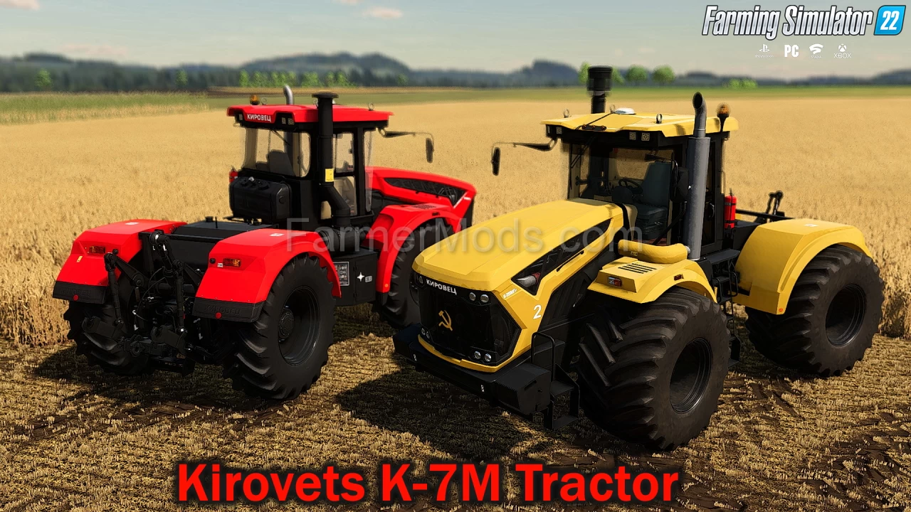 Kirovets K-7M Tractor v1.0 for FS22