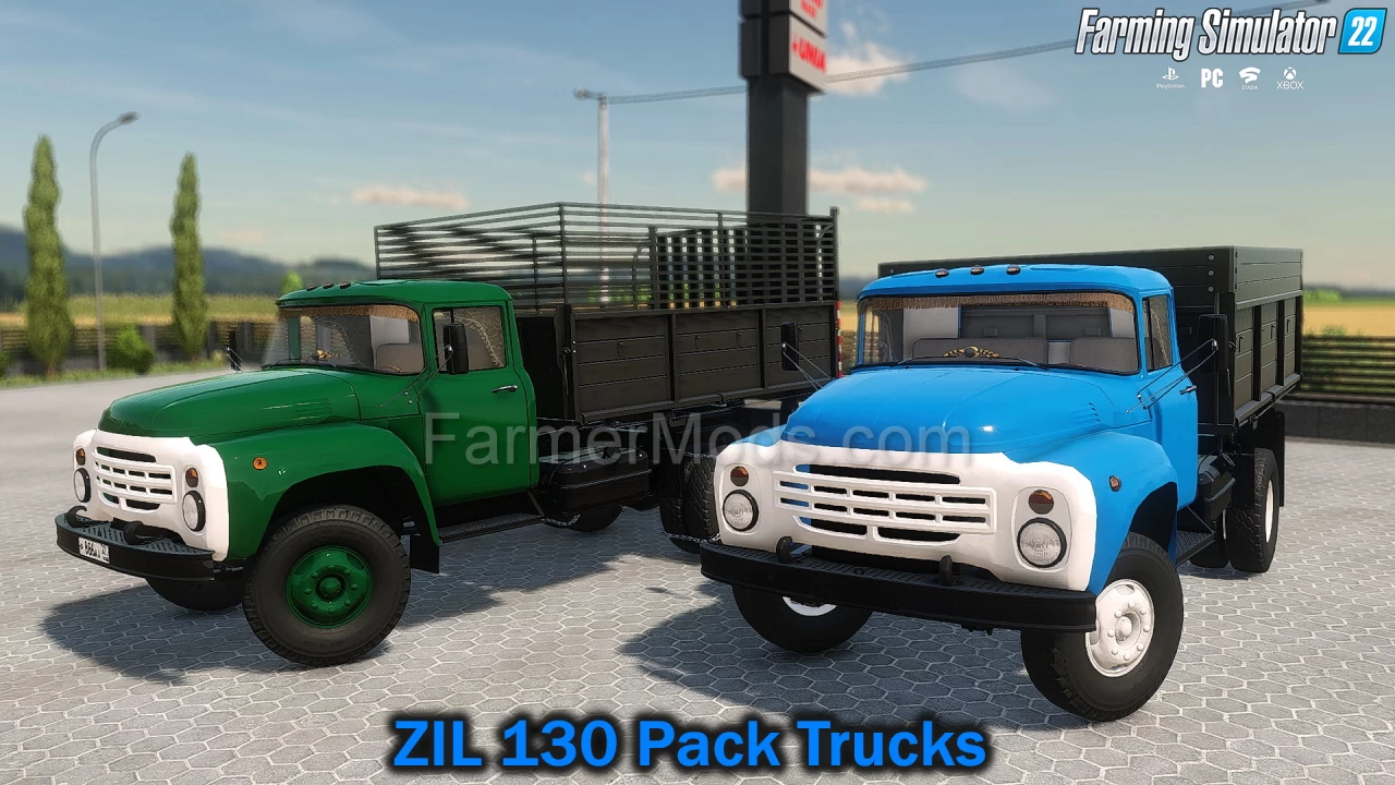 ZIL 130 Pack Trucks v1.0 for FS22