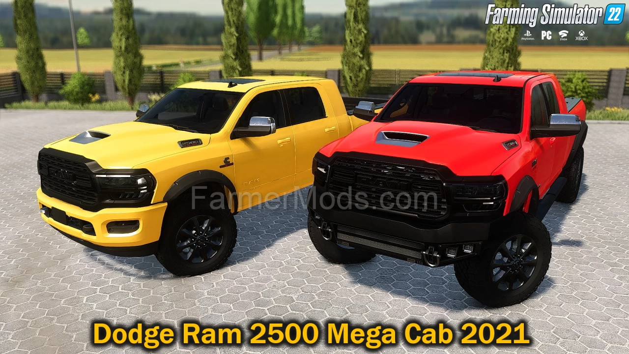Dodge Ram 2500 Mega Cab 2021 v1.0 for FS22