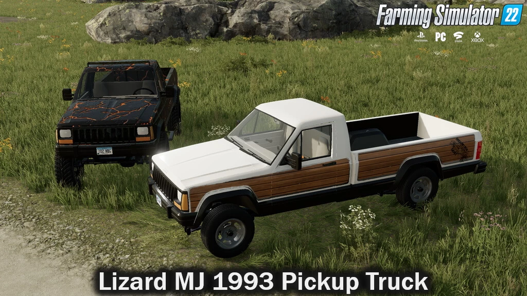 Lizard MJ 1993 Pickup Car v1.0 for FS22