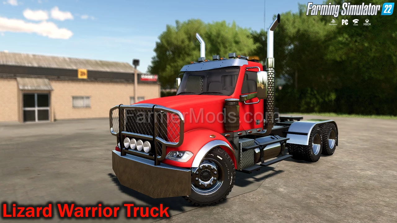 Lizard Warrior Truck v1.0 for FS22