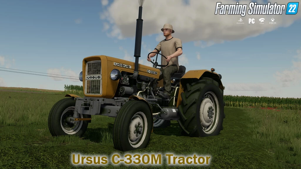 Ursus C-330M Tractor v1.1 for FS22