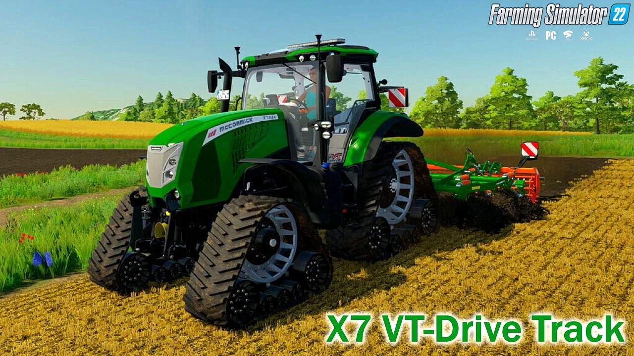 X7 VT-Drive Track Tractor v2.7 for FS22