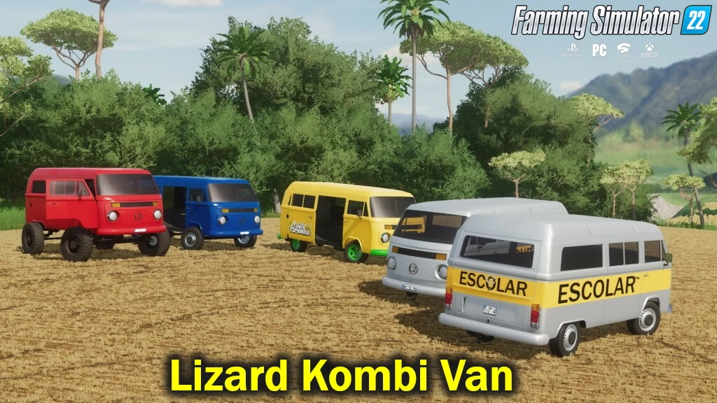 Lizard Kombi Van v1.1 for FS22