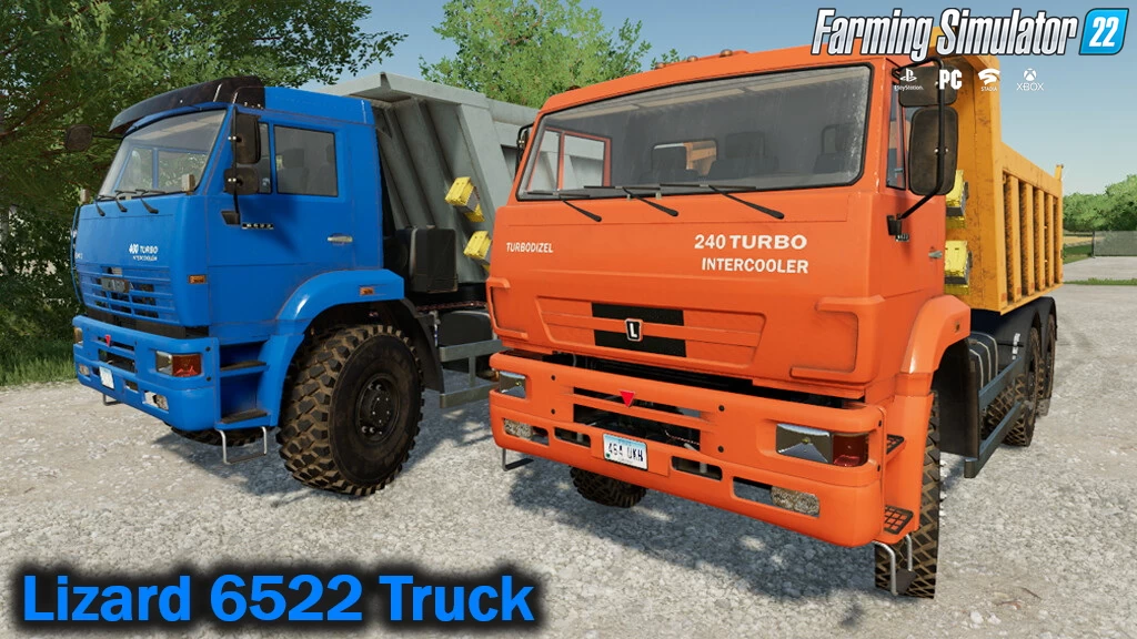 Lizard 6522 Truck v1.1 for FS22