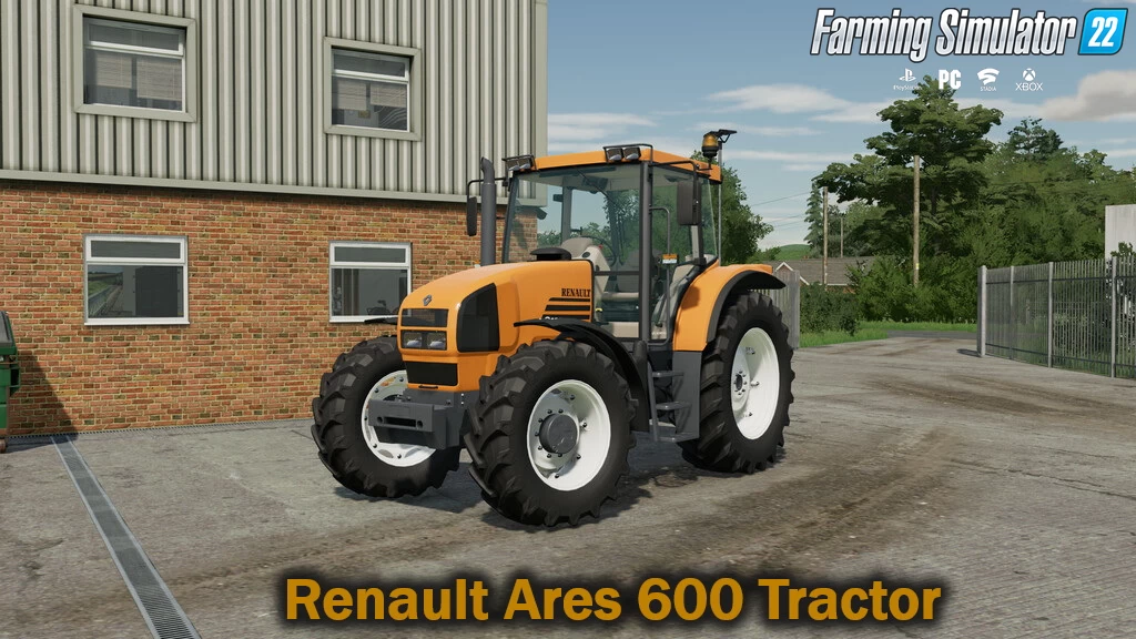 Renault Ares 600 Tractor v1.0 for FS22