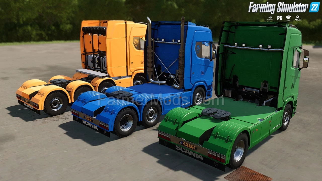 Scania S Truck v1.0.1 for FS22