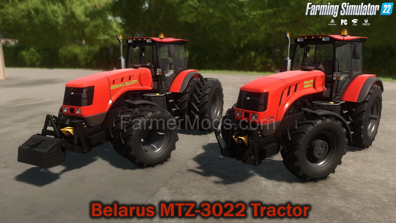 Belarus MTZ-3022 Tractor v1.1.0.2 for FS22