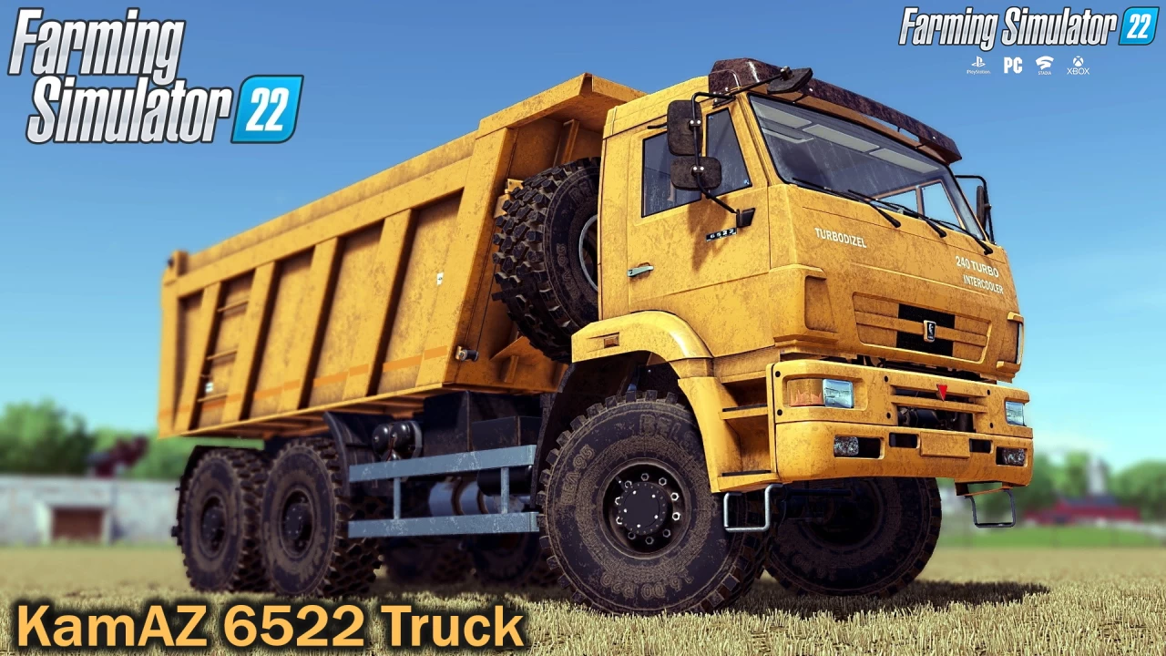 KamAZ 6522 Truck v1.0 for FS22