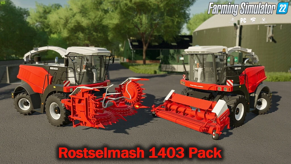 Rostselmash 1403 Pack v1.0 for FS22