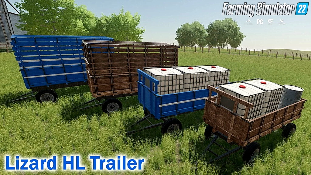 Lizard HL Trailer v1.0.0.1 for FS22