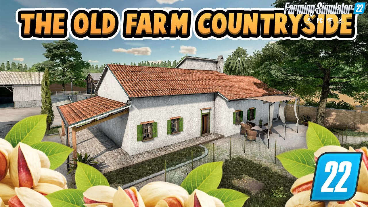 The Old Farm Countryside v1.2 By erShaba for FS22