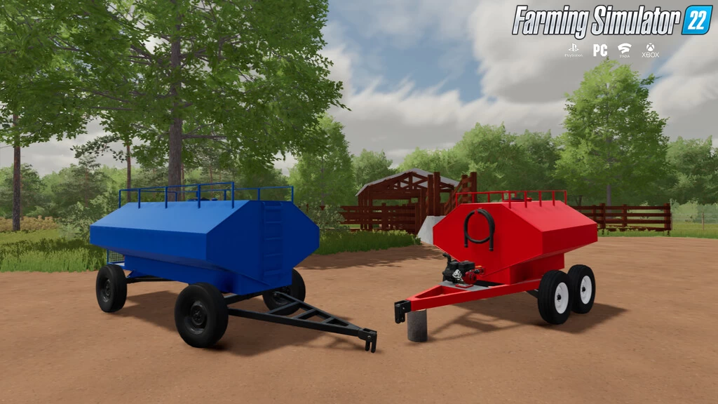 Lizard MSL Tank Trailer v1.1 for FS22