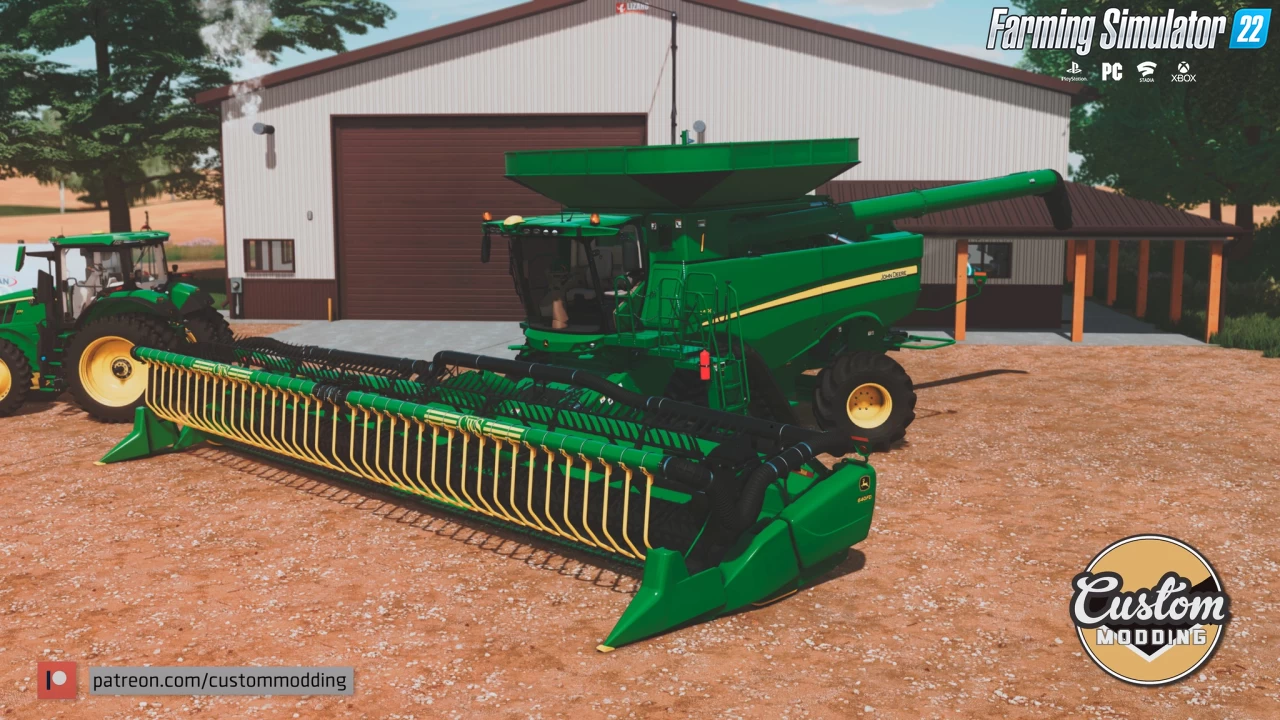 John Deere S600 + FD600 Series v1.0 for FS22