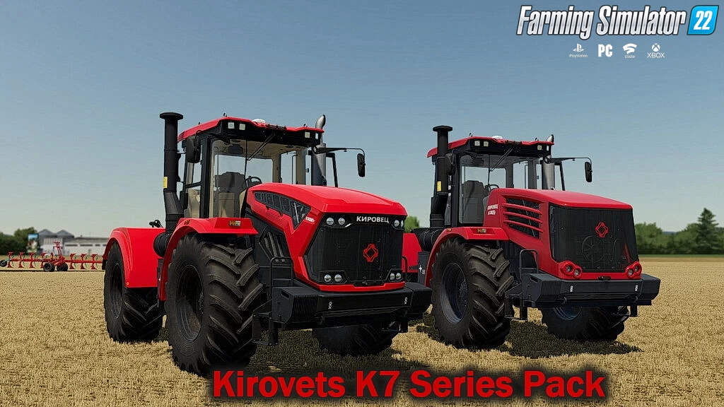 Kirovets K7 Series Pack Tractors v1.0.0.1 for FS22