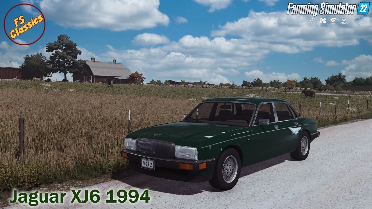 Jaguar XJ6 1994 v2.0 By Crownzilla for FS22