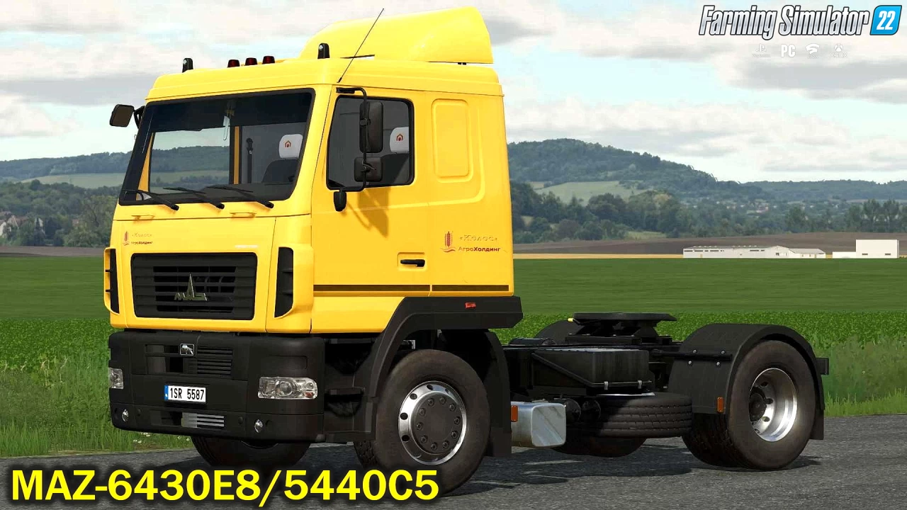 MAZ-6430Е8/5440С5 Truck v1.0 for FS22