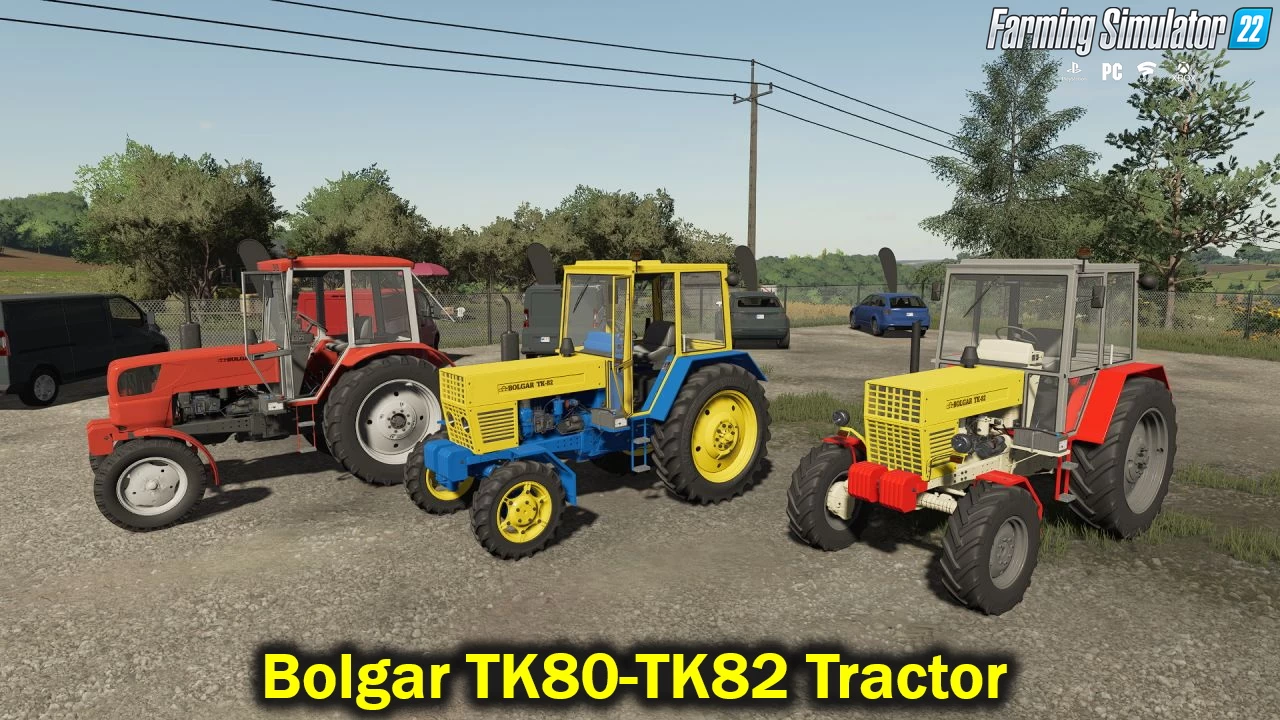 Bolgar TK80/TK82 Tractor v1.0.3.1 for FS22