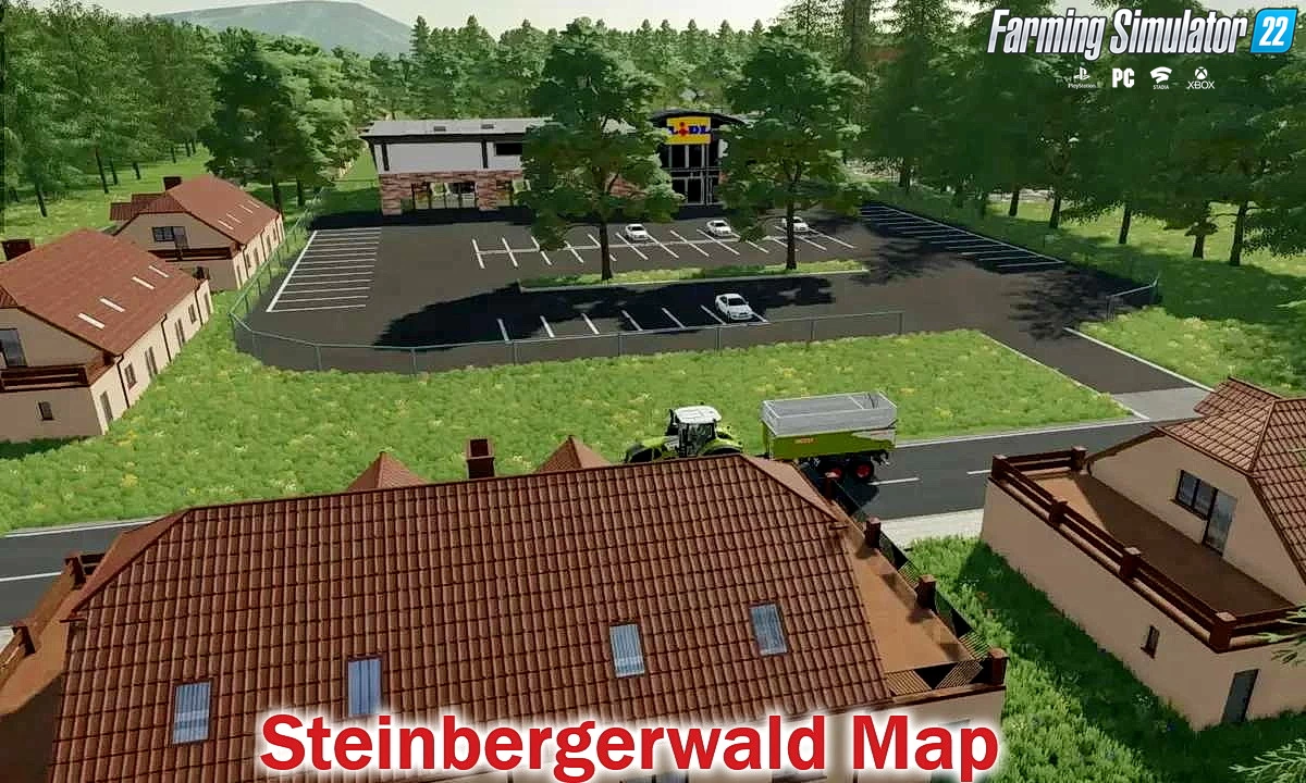 Steinbergerwald Map v1.2.1 for FS22