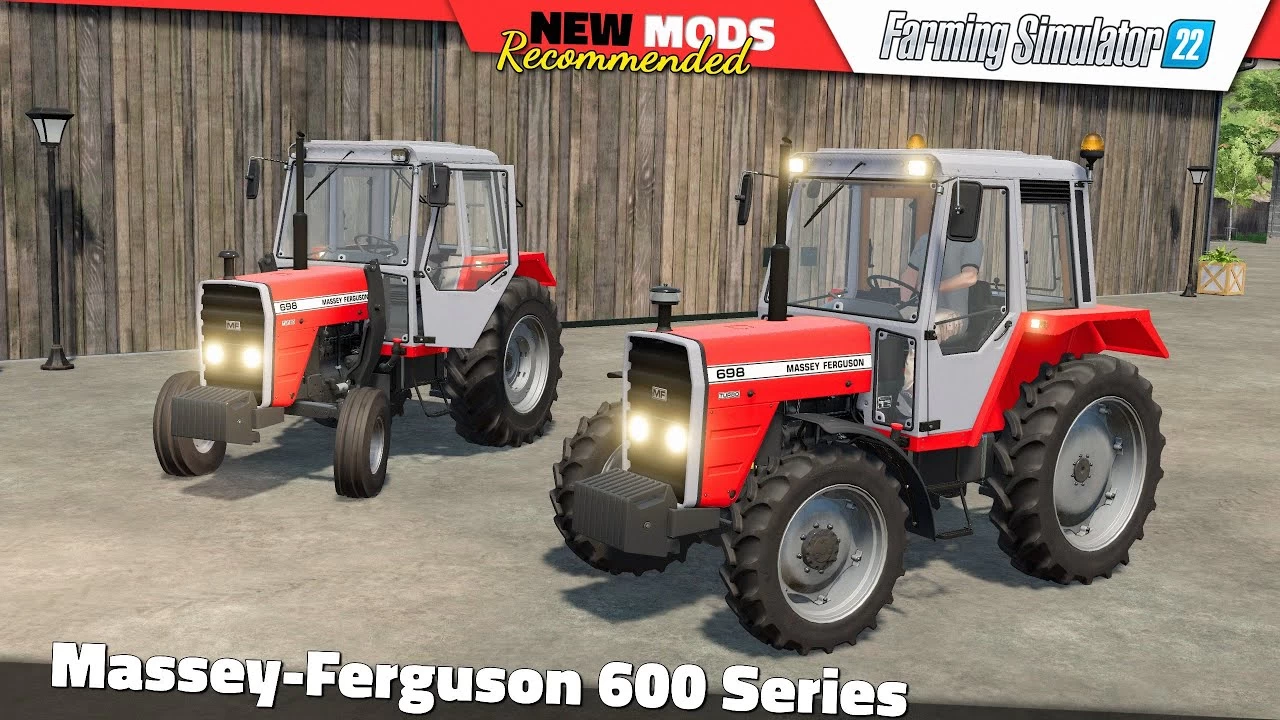 Massey Ferguson 600 Series Tractor v1.1.1 for FS22