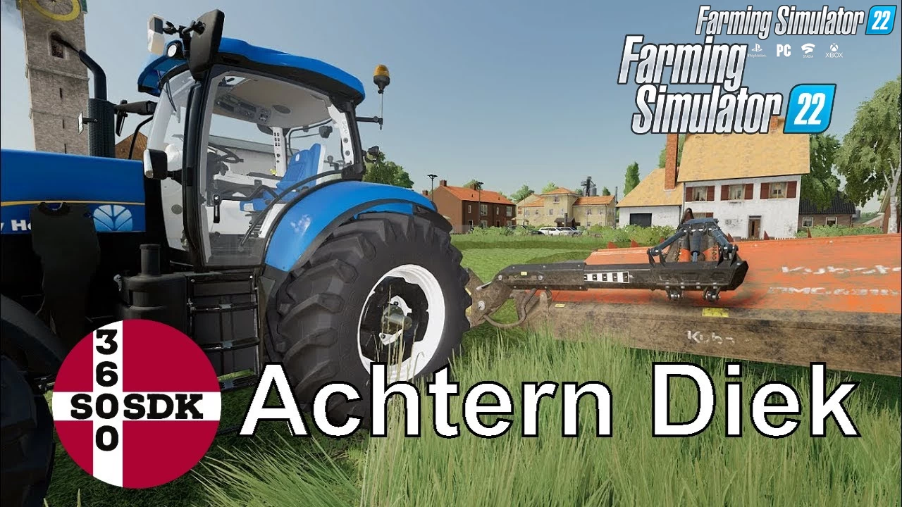 Achtern Diek Map v5.1 for FS22