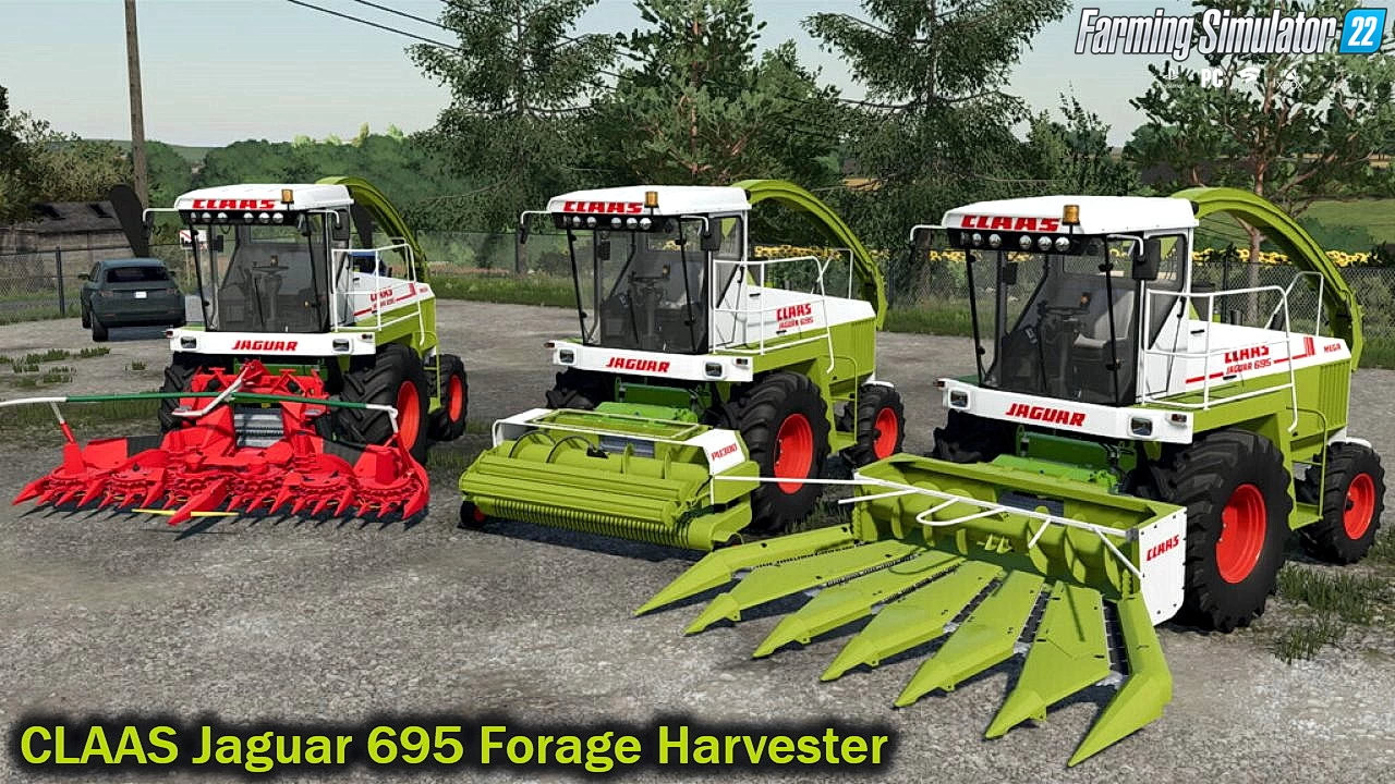 CLAAS Jaguar 695 Forage Harvester v1.0.1 for FS22