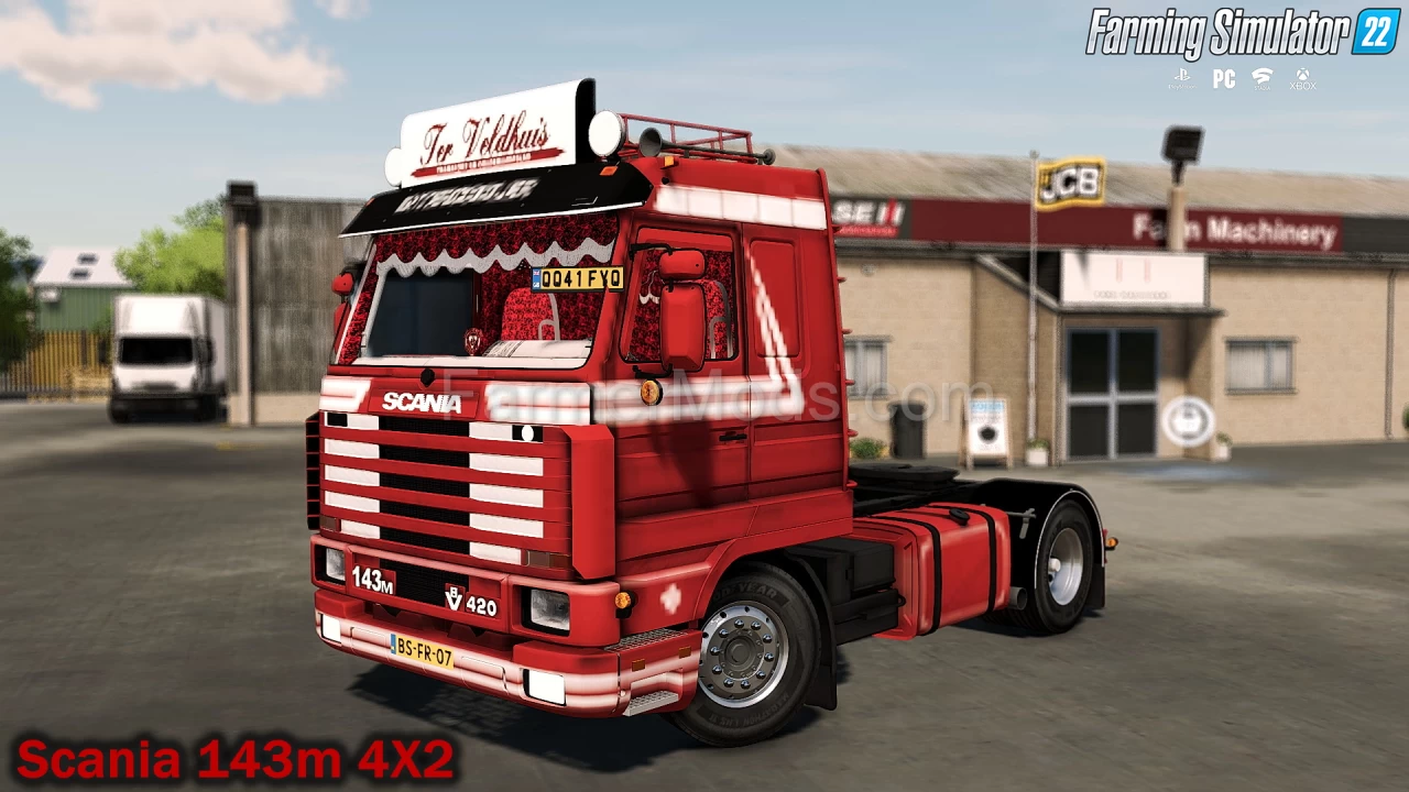 Scania 143m 4X2 Truck v1.0 for FS22