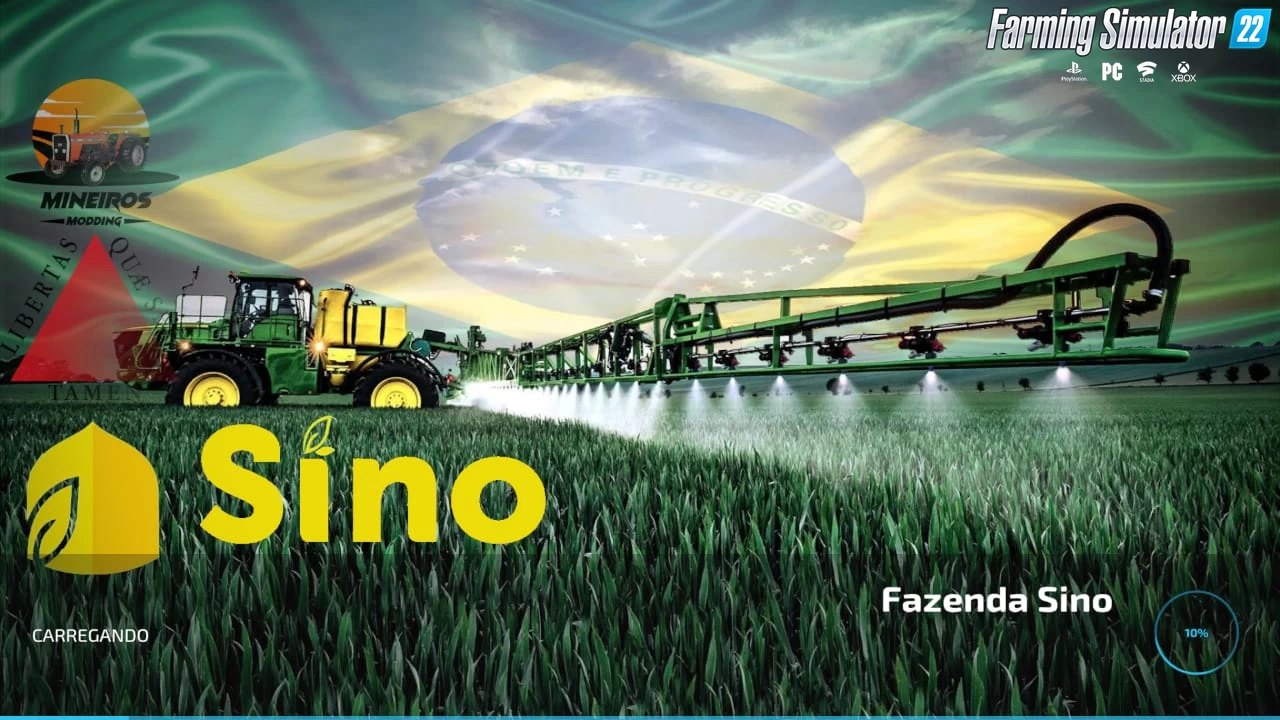 Fazenda Sino Map v1.0 for FS22