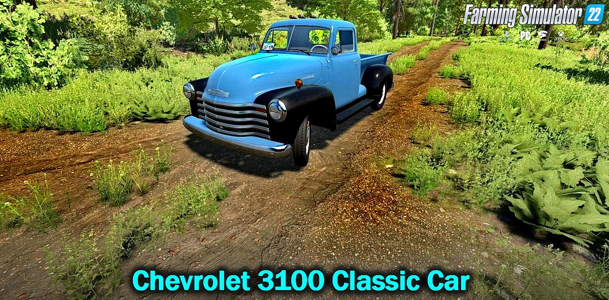 Chevrolet 3100 Classic Car v1.0 for FS22