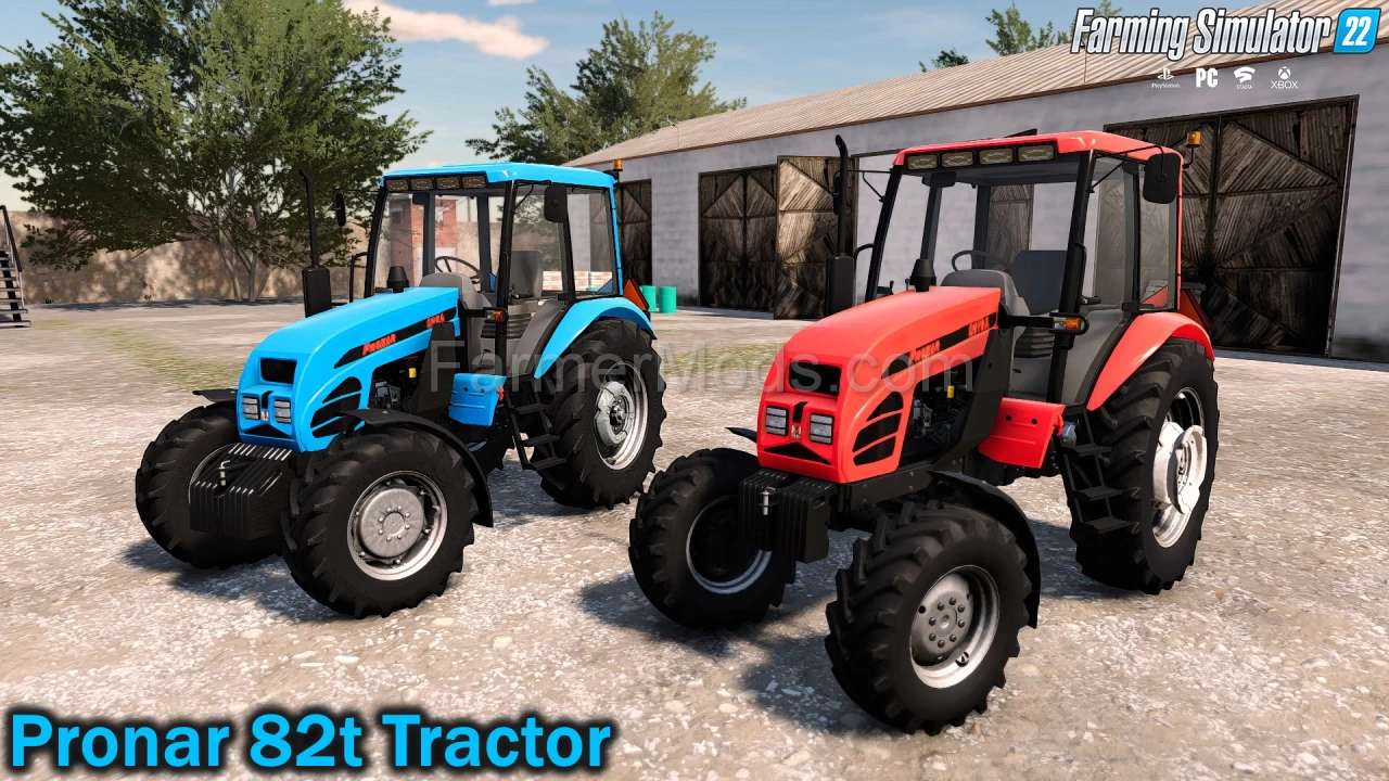 Pronar 82t Tractor v1.0.0.1 for FS22