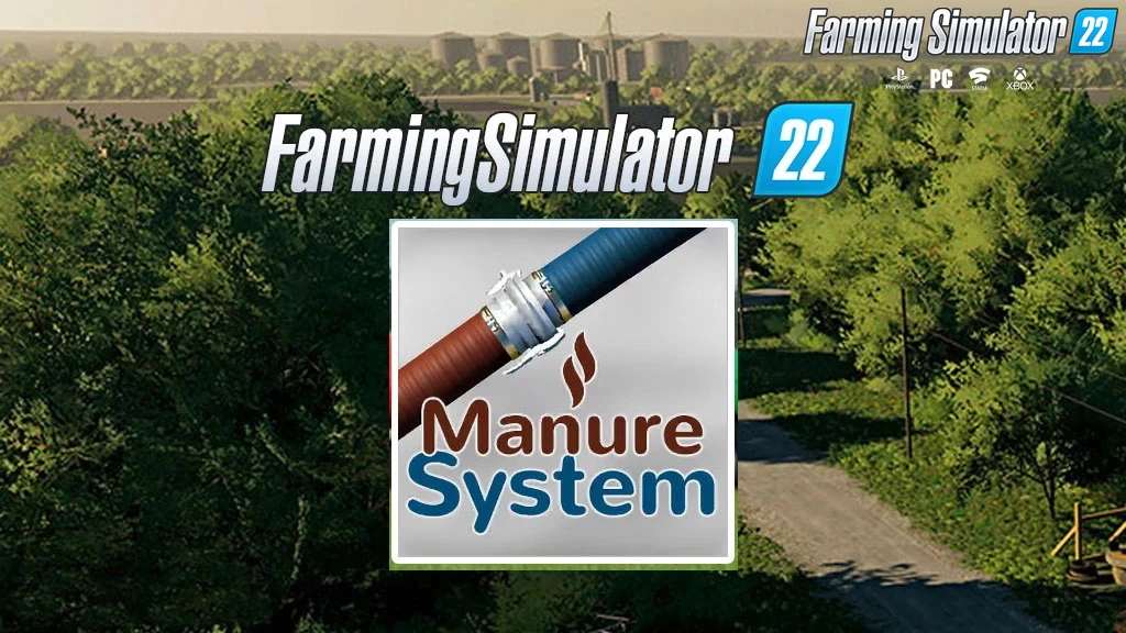 Manure System Mod v1.2 by Wopster for FS22